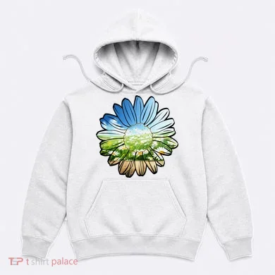 Summer Daisy Field Hoodie