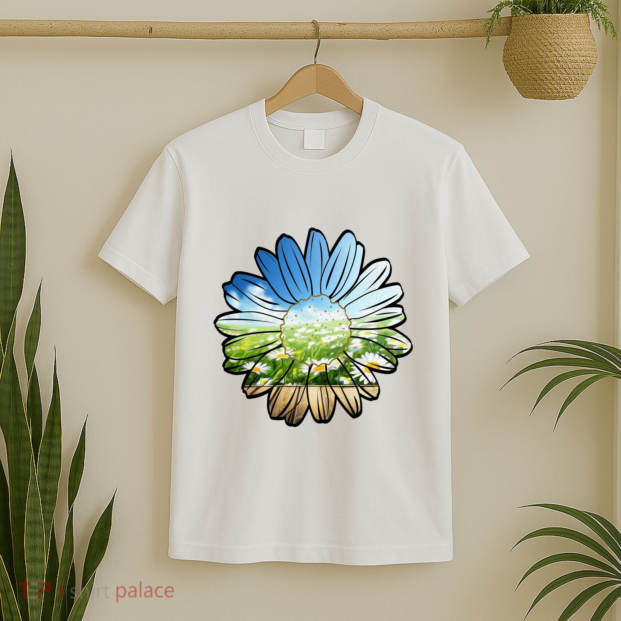Summer Daisy Field T-Shirt