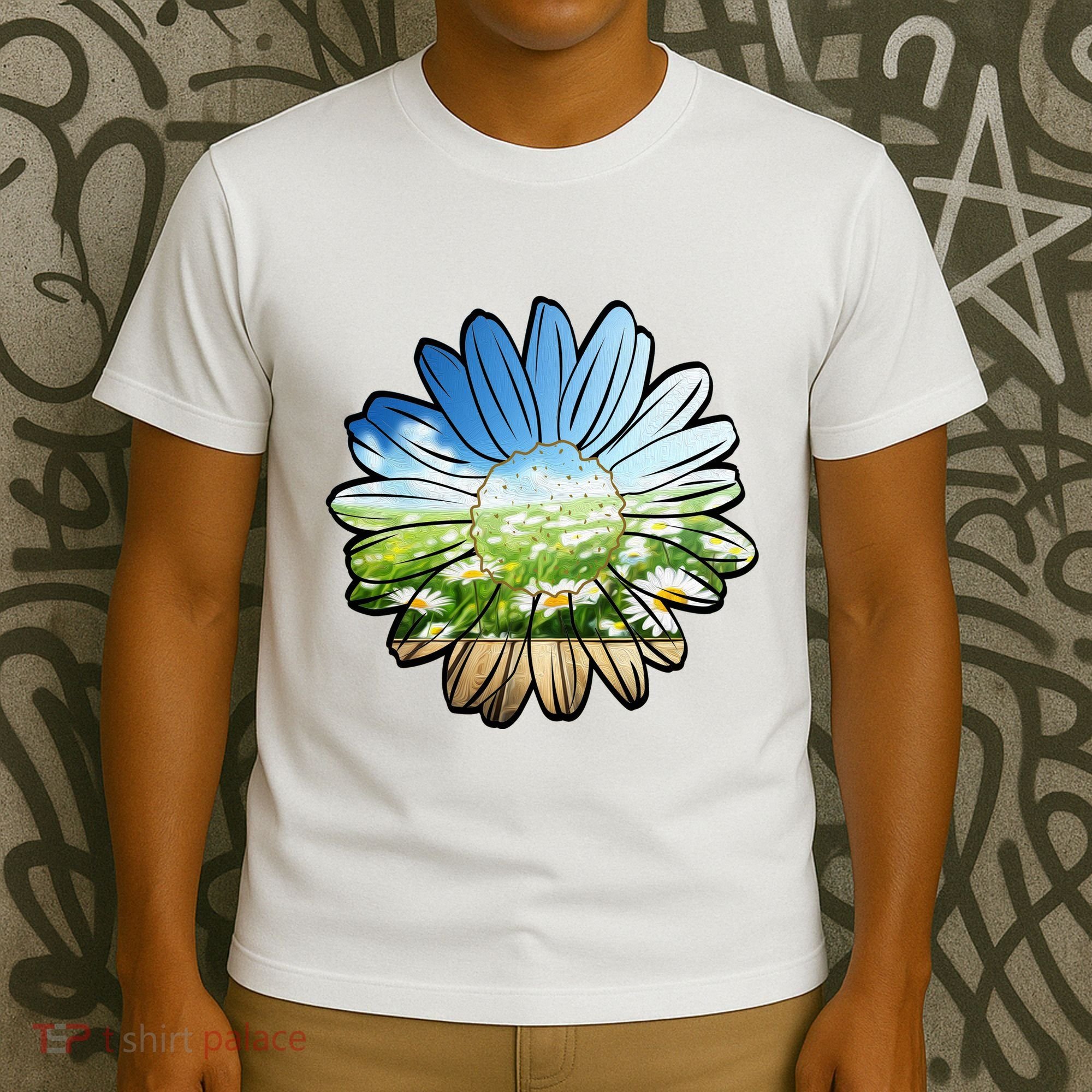 Summer Daisy Field T-Shirt