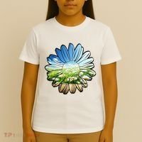 Summer Daisy Field T-Shirt thumb 4