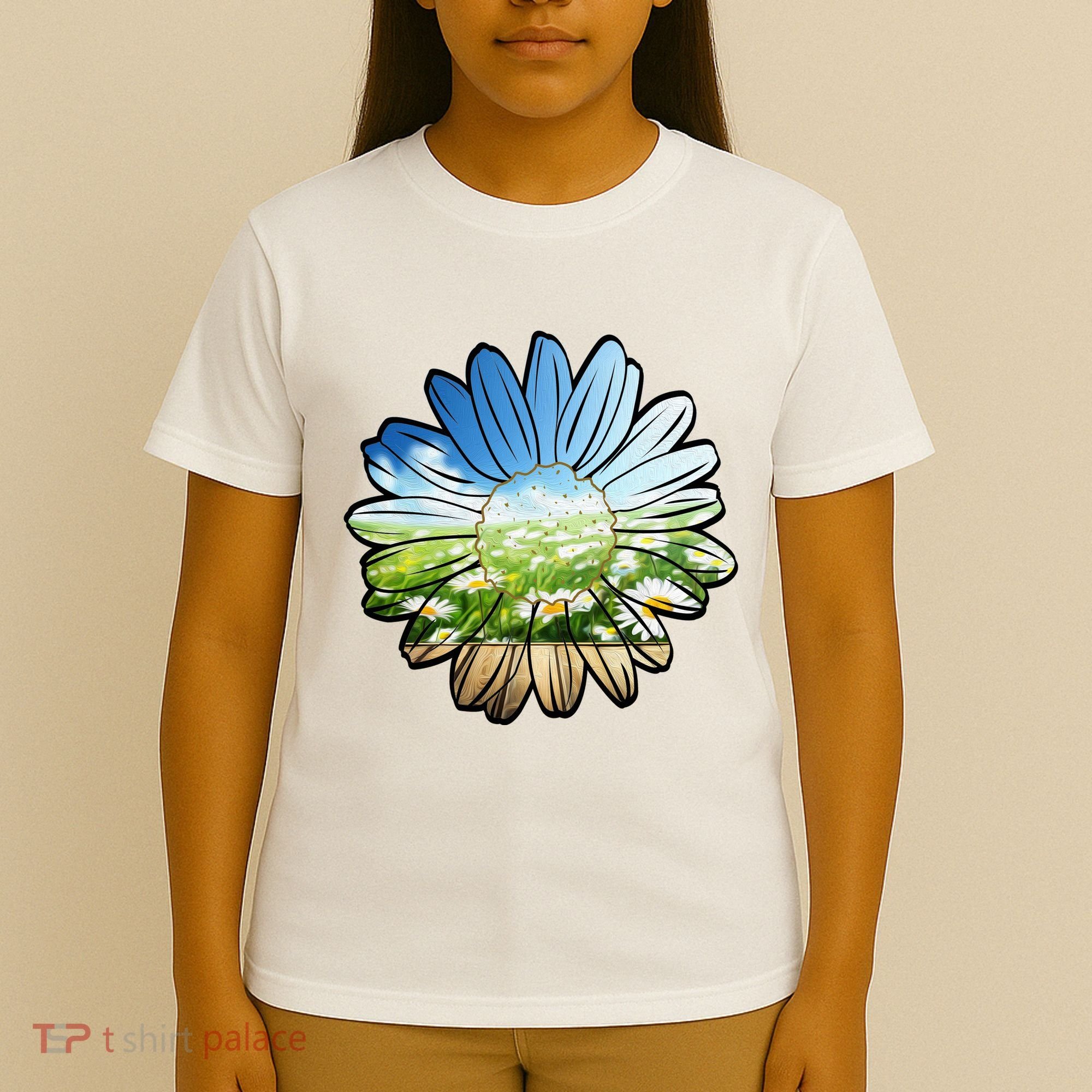 Summer Daisy Field T-Shirt