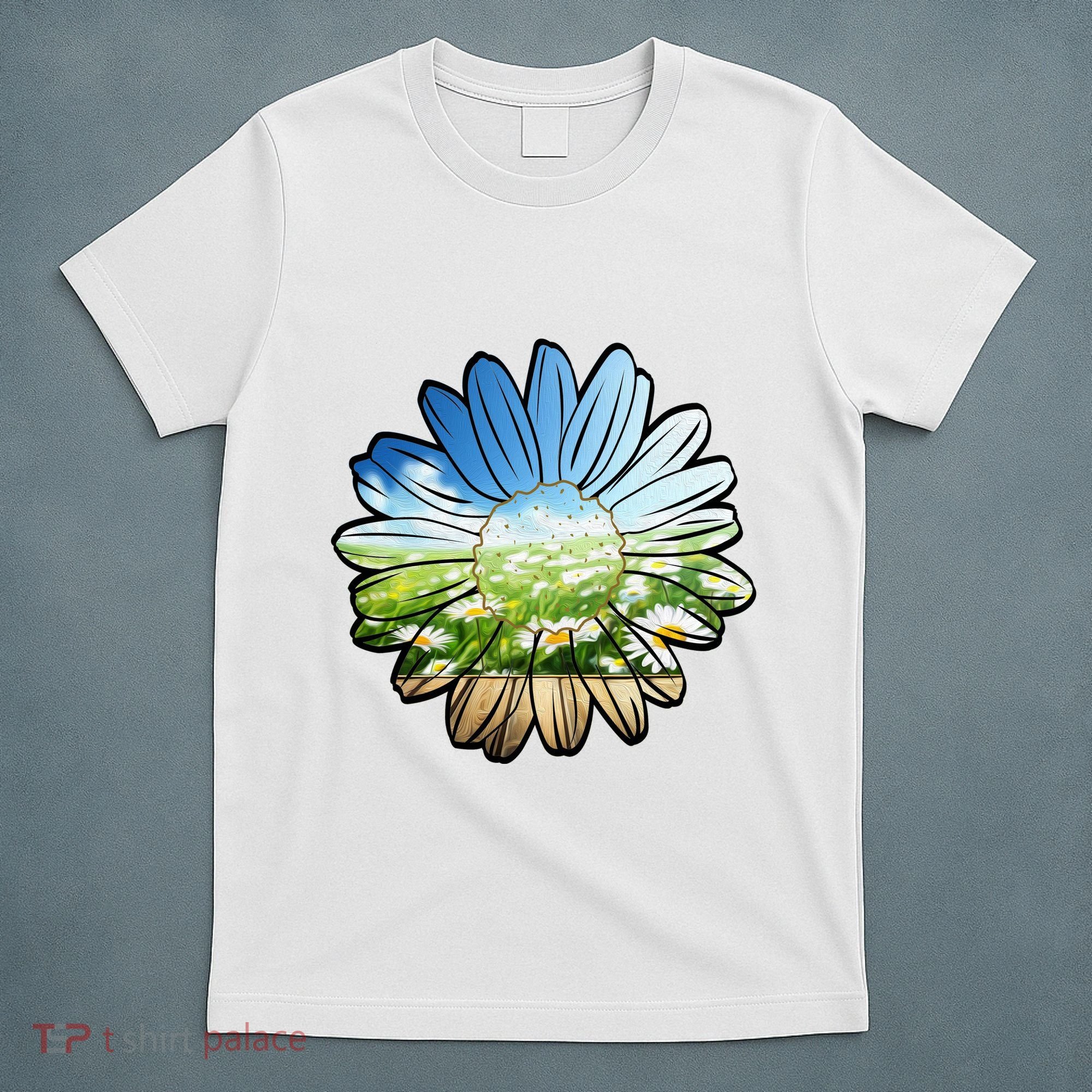 Summer Daisy Field T-Shirt