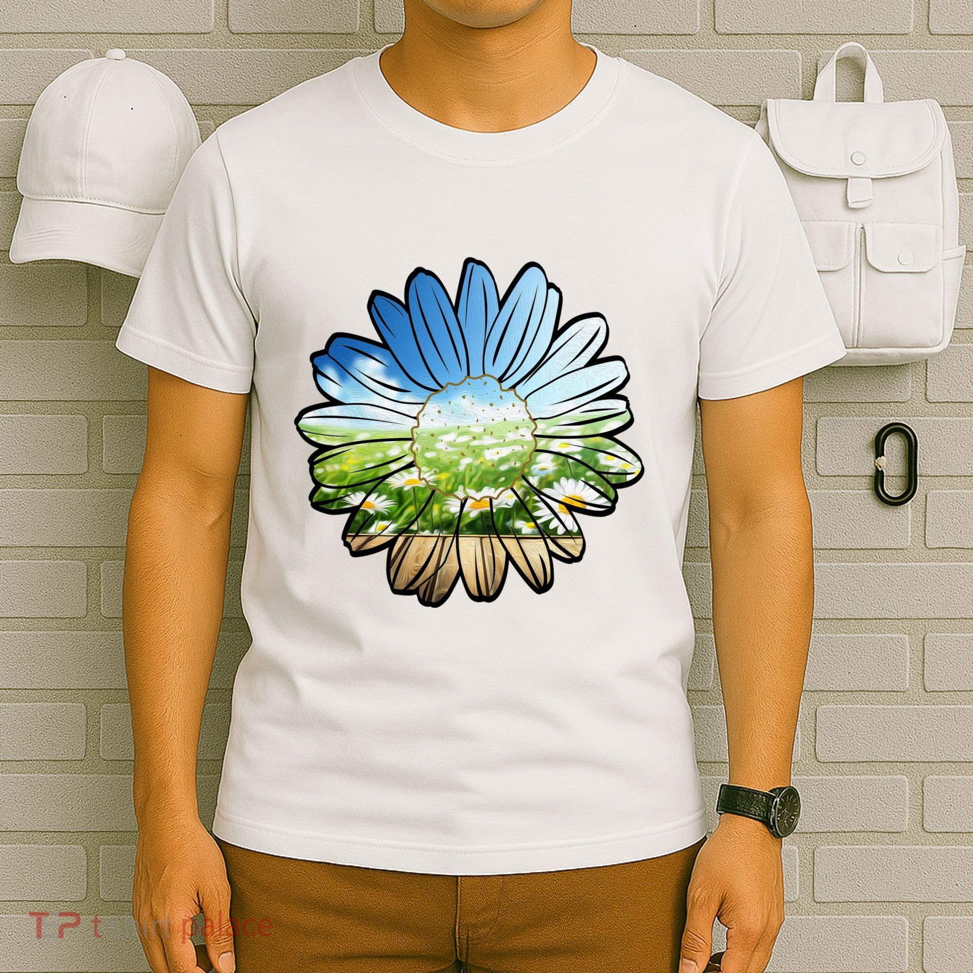 Summer Daisy Field T-Shirt