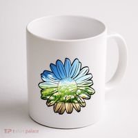 Summer Daisy Field Coffee Mug thumb 1