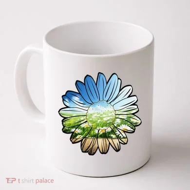 Summer Daisy Field Coffee Mug