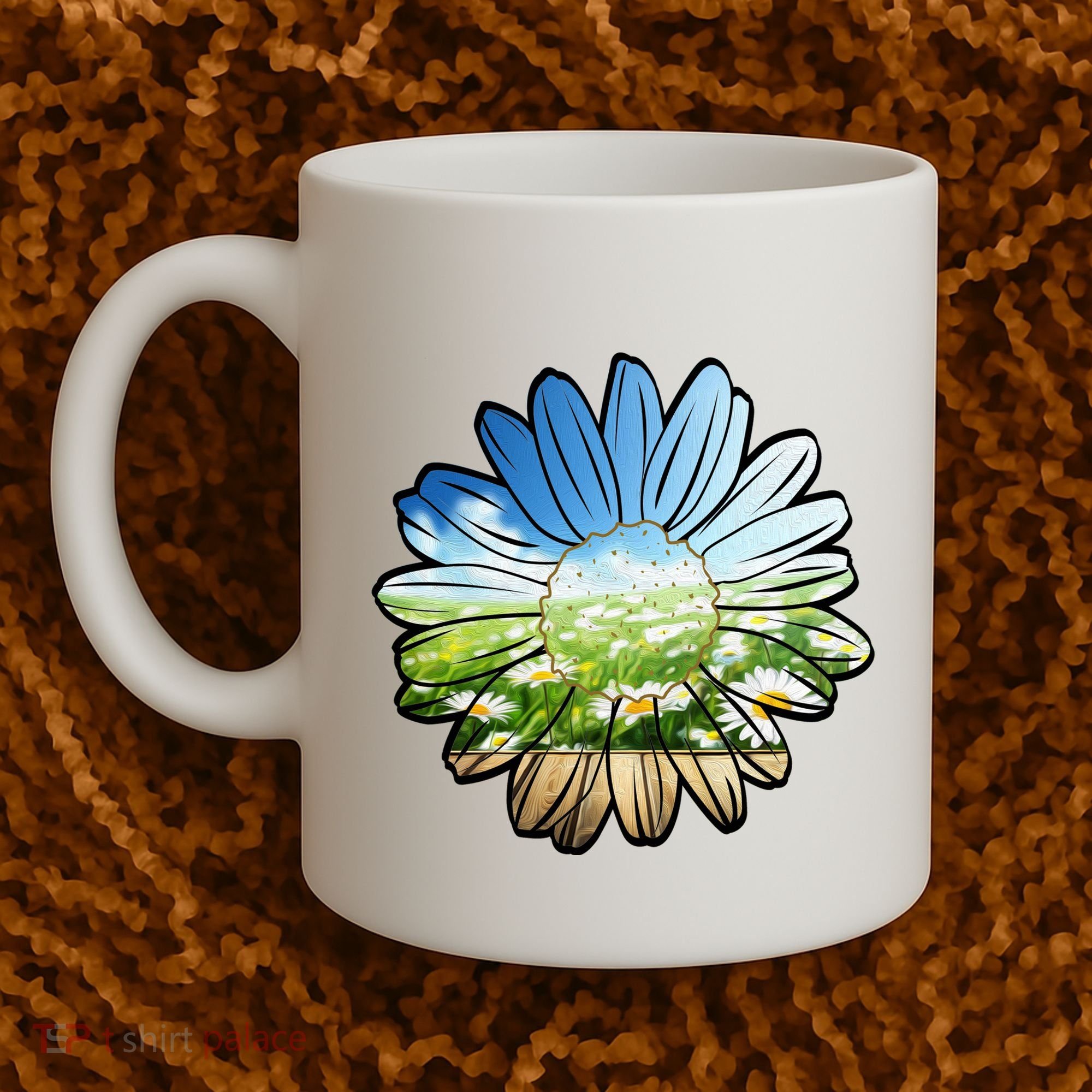 Summer Daisy Field Coffee Mug