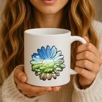 Summer Daisy Field Coffee Mug thumb 3