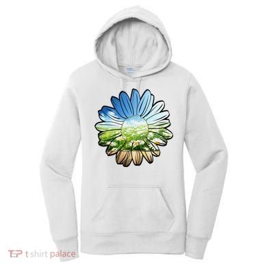 Summer Daisy Field Women's Hoodie