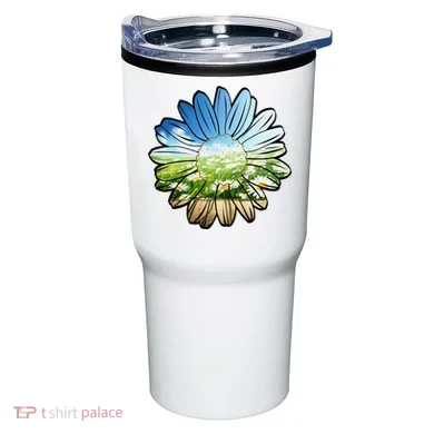 Summer Daisy Field Tumbler