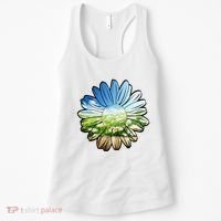 Summer Daisy Field Women's Tank Top thumb 0