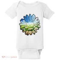 Summer Daisy Field Baby Bodysuit thumb 0