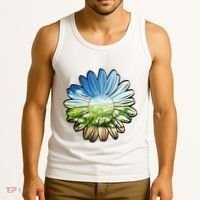 Summer Daisy Field Tank Top thumb 3