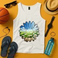 Summer Daisy Field Tank Top thumb 4