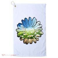 Summer Daisy Field Golf Towel thumb 0