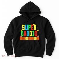 Super Daddio Funny Saying Gamer Father’s Day Gift Hoodie thumb 0