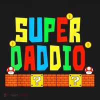 Super Daddio Funny Saying Gamer Father’s Day Gift Long Sleeve Shirt thumb 2