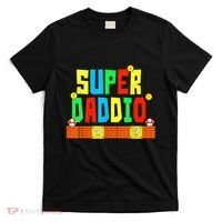 Super Daddio Funny Saying Gamer Father’s Day Gift T-Shirt thumb 0