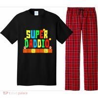 Super Daddio Funny Saying Gamer Father’s Day Gift Pajama Set thumb 0