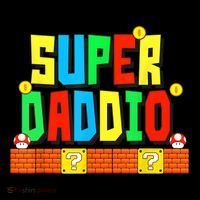 Super Daddio Funny Saying Gamer Father’s Day Gift Pajama Set thumb 2