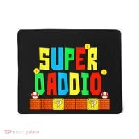 Super Daddio Funny Saying Gamer Father’s Day Gift Mousepad thumb 0