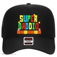 Super Daddio Funny Saying Gamer Father’s Day Gift Hat thumb 0
