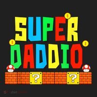 Super Daddio Funny Saying Gamer Father’s Day Gift Hat thumb 2