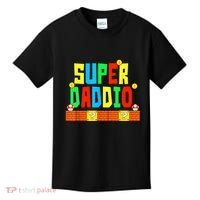 Super Daddio Funny Saying Gamer Father’s Day Gift Kids T-Shirt thumb 0