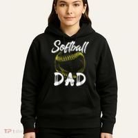 Softball Dad For Him Family Matching Player Hoodie thumb 5