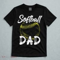 Softball Dad For Him Family Matching Player T-Shirt thumb 5