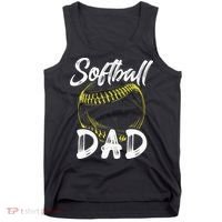 Softball Dad For Him Family Matching Player Tank Top thumb 0