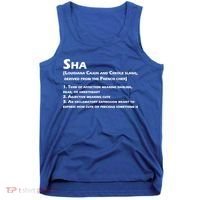 Sha Definition Funny Louisiana Cajun Creole Gift Tank Top thumb 0
