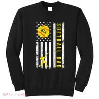Softball Dad For Mia Sweatshirt thumb 0