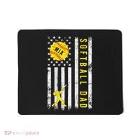 Softball Dad For Mia Mousepad thumb 0