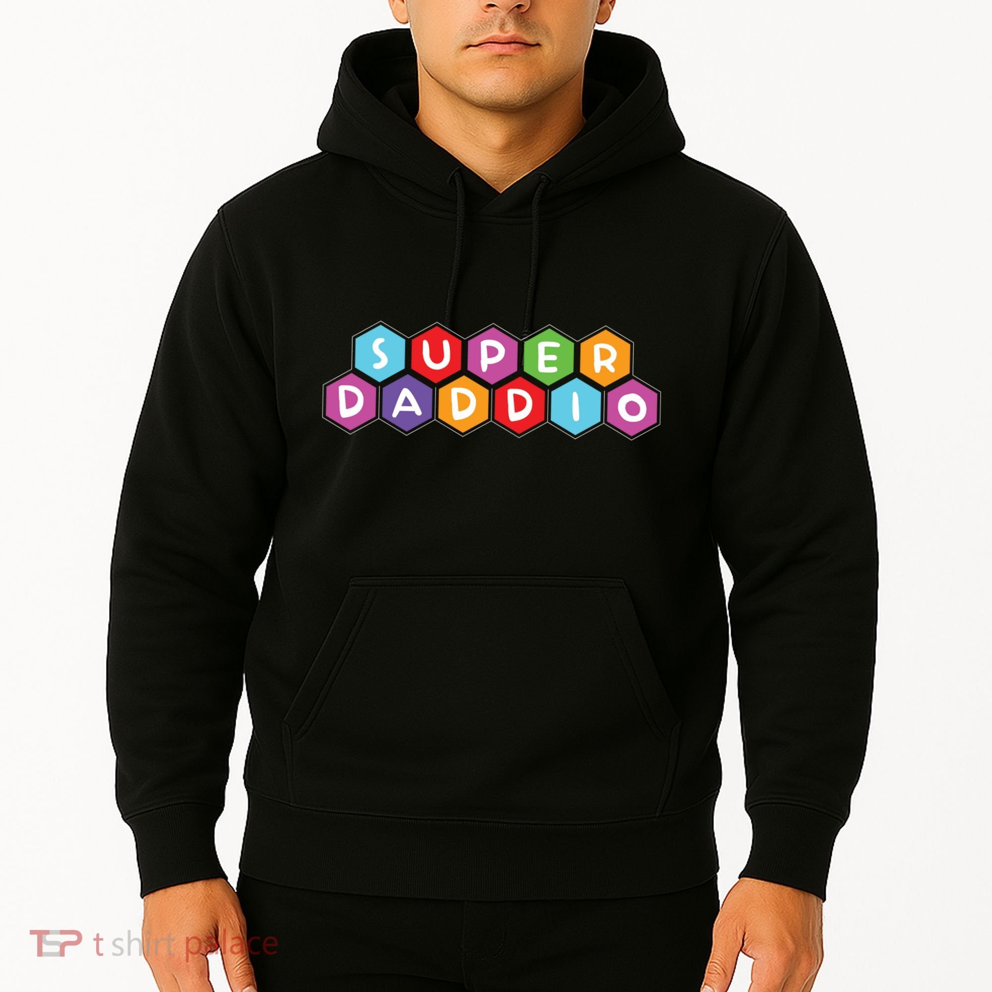 Super Daddio Funny Dad Gift Hoodie