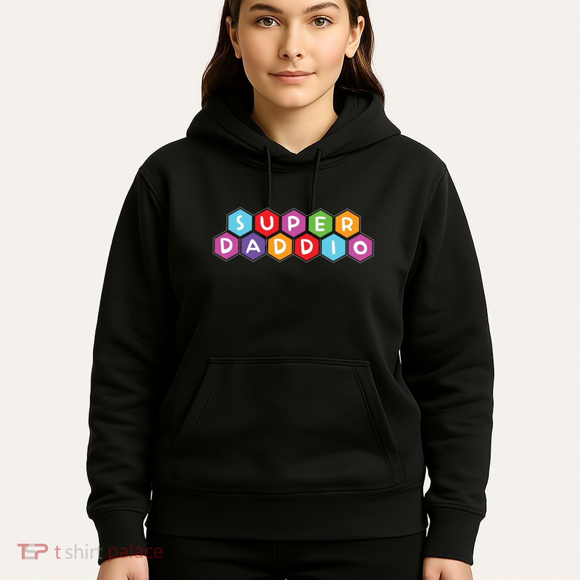 Super Daddio Funny Dad Gift Hoodie