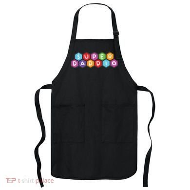 Super Daddio Funny Dad Gift Apron