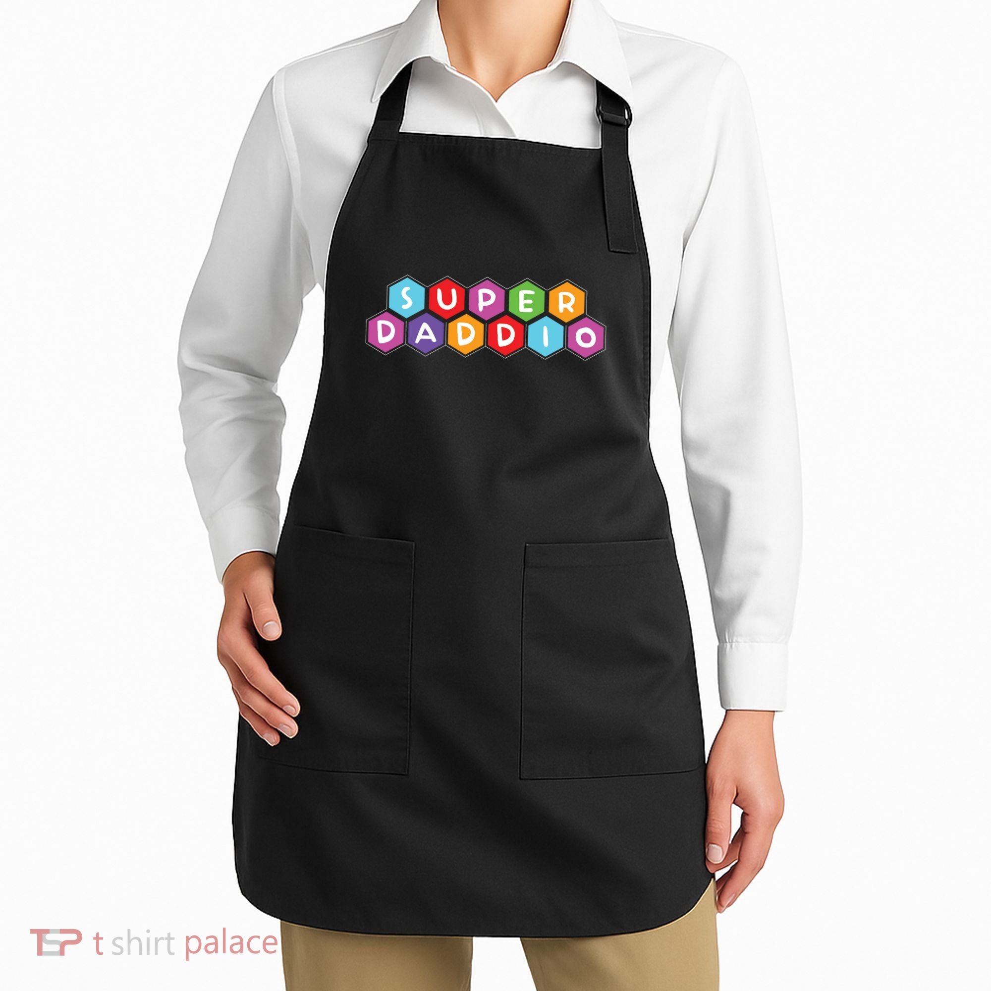 Super Daddio Funny Dad Gift Apron