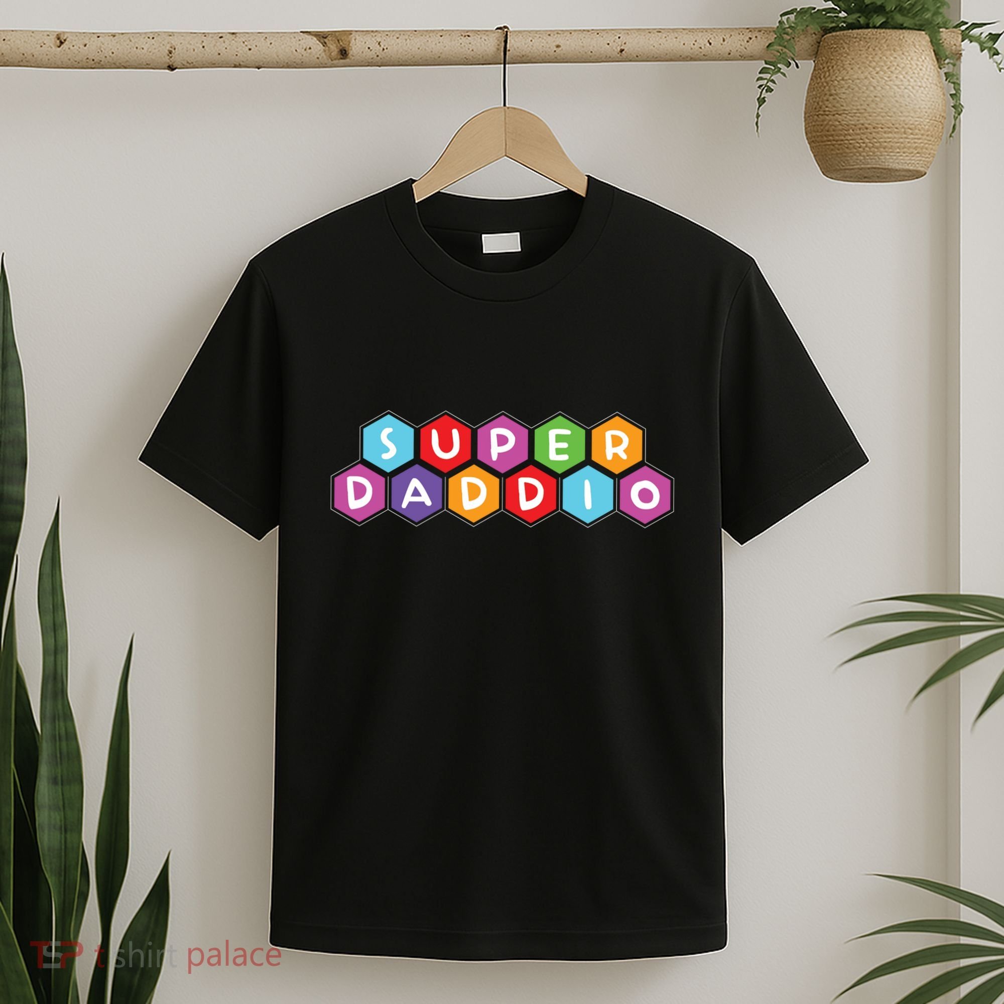 Super Daddio Funny Dad Gift T-Shirt
