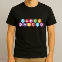 Super Daddio Funny Dad Gift T-Shirt thumb 3