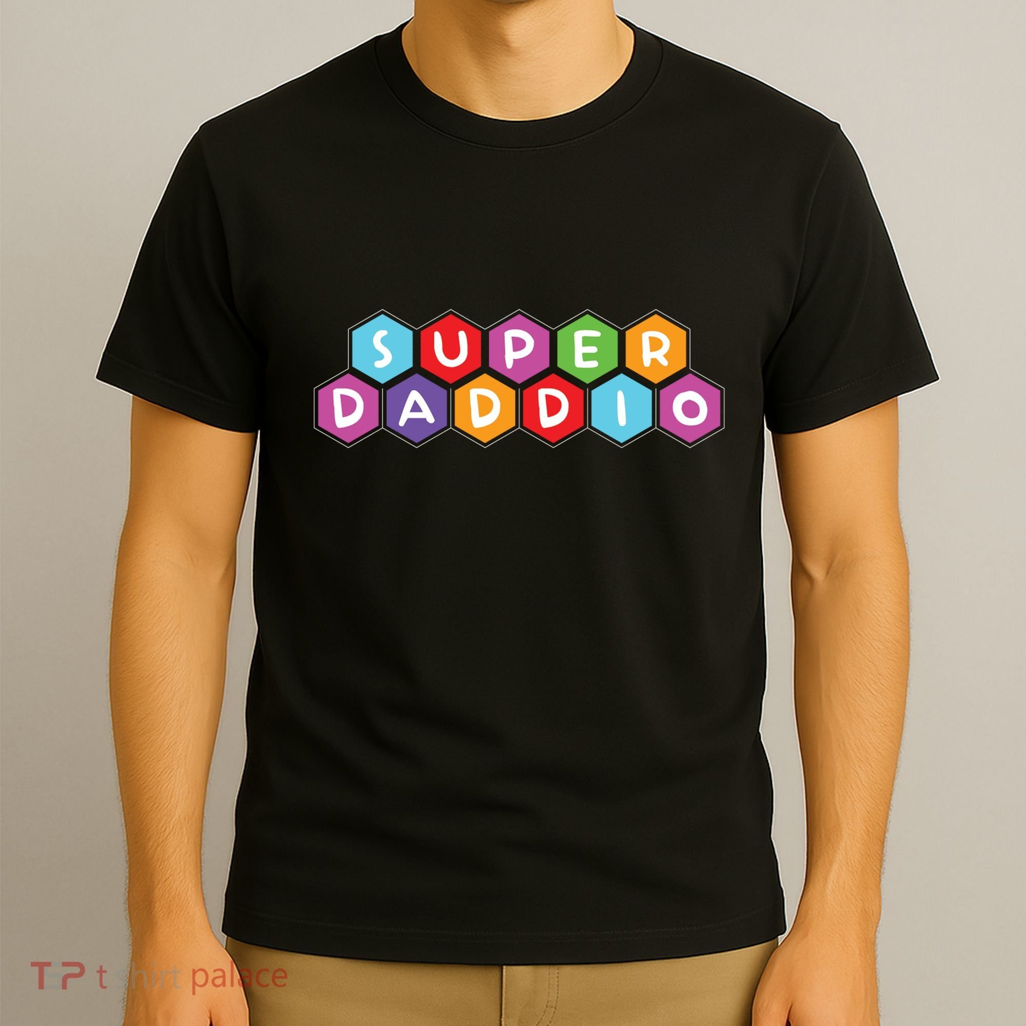 Super Daddio Funny Dad Gift T-Shirt
