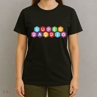 Super Daddio Funny Dad Gift T-Shirt thumb 4