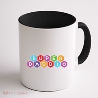 Super Daddio Funny Dad Gift Coffee Mug thumb 1