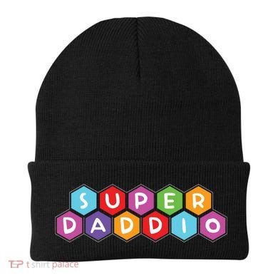 Super Daddio Funny Dad Gift Beanie
