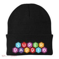 Super Daddio Funny Dad Gift Beanie thumb 0