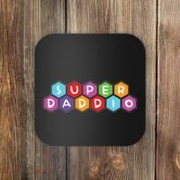Super Daddio Funny Dad Gift Coaster thumb 0