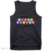 Super Daddio Funny Dad Gift Tank Top thumb 0