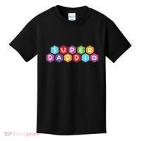 Super Daddio Funny Dad Gift Kids T-Shirt thumb 0