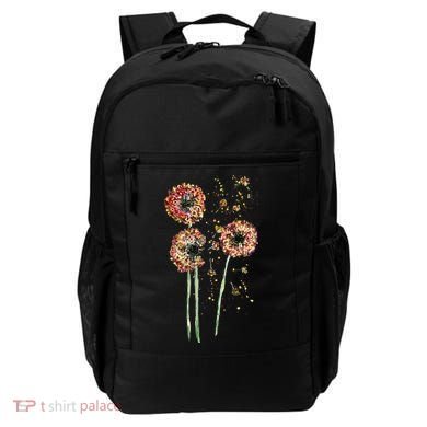 Spring Dandelion Floral Art Backpack