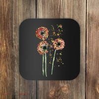 Spring Dandelion Floral Art Coaster thumb 0
