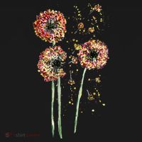 Spring Dandelion Floral Art Pajama Set thumb 2